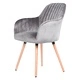 Трапезен стол Comfortino 9970 - сив