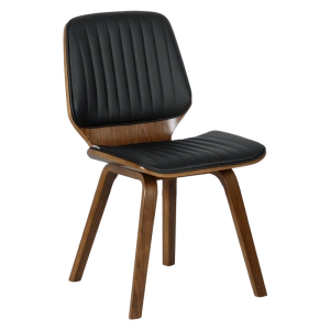 Стол за трапезария Comfortino 9978 - стил орех и черно