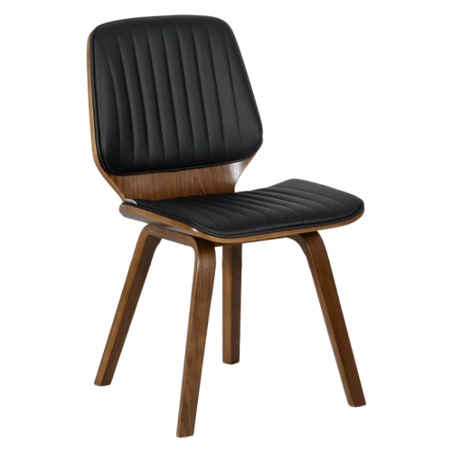 Стол за трапезария Comfortino 9978 - стил орех и черно ➤ топ цена ➤ sorbe.bg