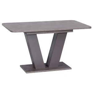 Разтегателна трапезна маса VEGAS - оникс / тъмносив