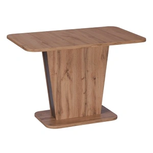 Разтегателна трапезна маса CALYPSO - дъб вотан / тъмносив