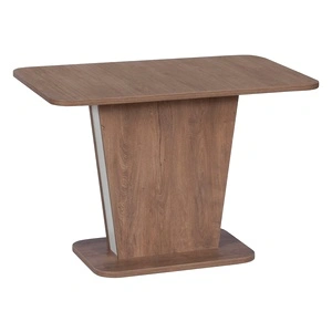 Разтегателна трапезна маса CALYPSO - дъб канзас / сив