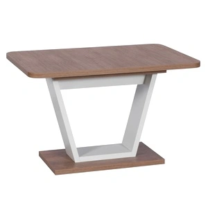 Разтегателна трапезна маса VECTOR - дъб канзас / сив