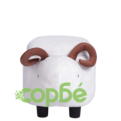 Детска табуретка с ракла - бял овен ➤ топ цена ➤ sorbe.bg