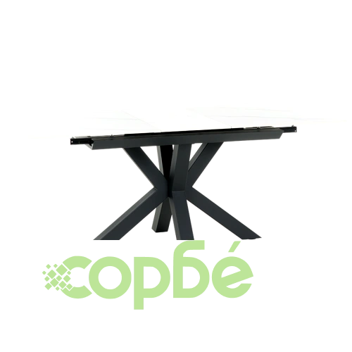 Модерна разтегателна трапезна маса STARGARD - бяла ➤ топ цена ➤ sorbe.bg