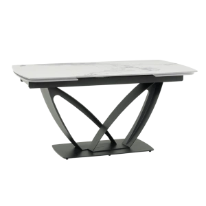 Разтегателна Трапезна Маса TORUN - Бяла