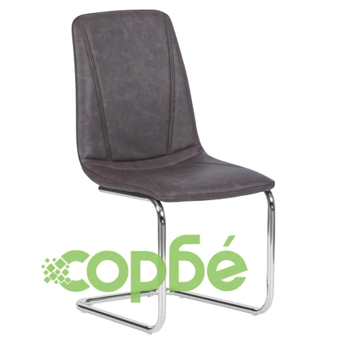 Трапезен стол CORBY - сиво - кафяв BS 1 ➤ топ цена ➤ sorbe.bg
