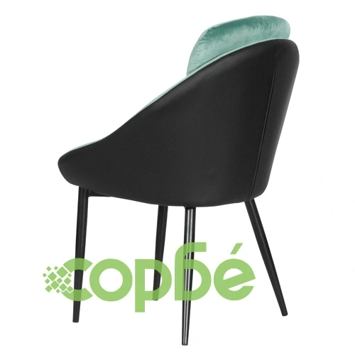 Трапезен стол VOLSK - синьо - зелен TJ ➤ топ цена ➤ sorbe.bg