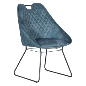 Трапезен стол GEDLING - син MJ 1