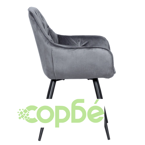 Трапезен Стол LATINA в Тъмносиво ➤ топ цена ➤ sorbe.bg