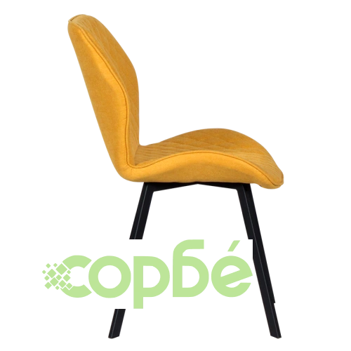 Стилен трапезен стол FANO в златно ➤ топ цена ➤ sorbe.bg
