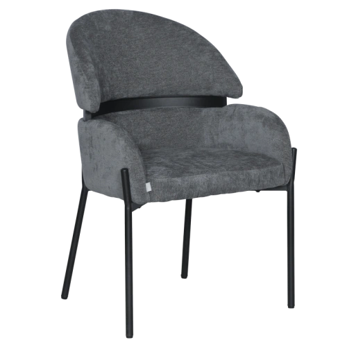 Сив трапезен стол ASTI ➤ топ цена ➤ sorbe.bg