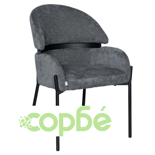 Сив трапезен стол ASTI ➤ топ цена ➤ sorbe.bg