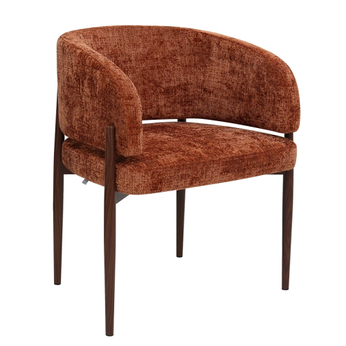 Оранжев Трапезен Стол RIMAR 52 WAL ➤ топ цена ➤ sorbe.bg