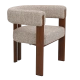 DOMAR Трапезен Стол в Кафяво - 170 RS2