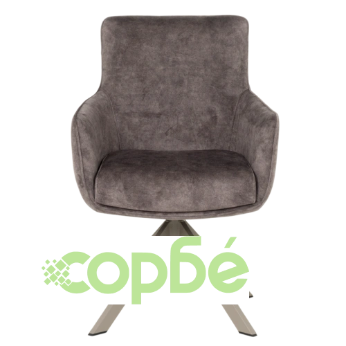 Стилен трапезен стол VALGA - тъмнобежов ➤ топ цена ➤ sorbe.bg