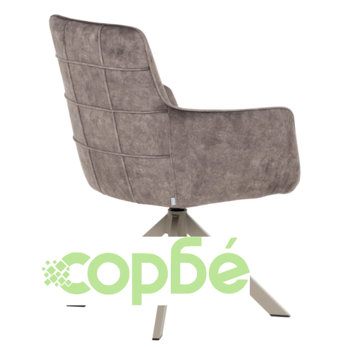 Стилен трапезен стол VALGA - тъмнобежов ➤ топ цена ➤ sorbe.bg