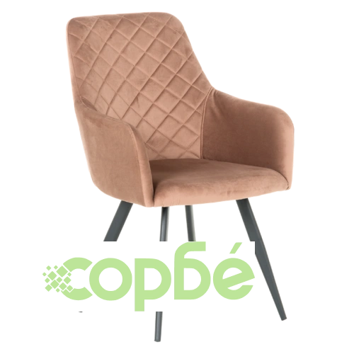 ETON P - Трапезен стол в карамел ➤ топ цена ➤ sorbe.bg