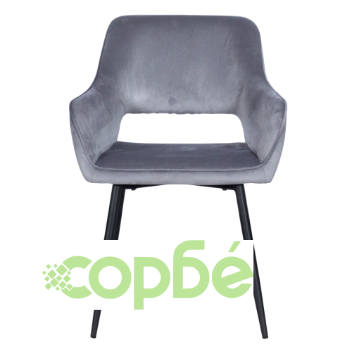 Стилен трапезен стол REDCAR P в светлосиво ➤ топ цена ➤ sorbe.bg