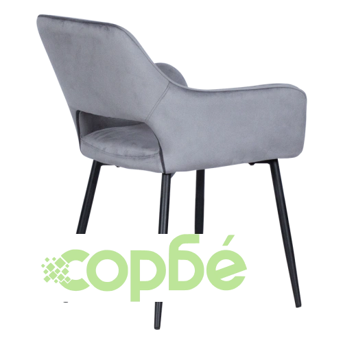 Стилен трапезен стол REDCAR P в светлосиво ➤ топ цена ➤ sorbe.bg