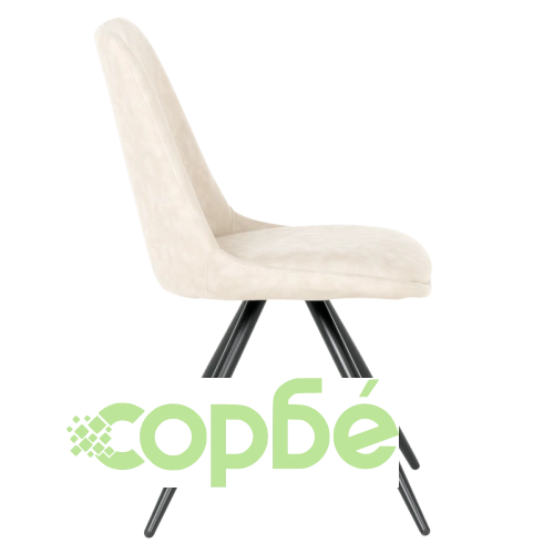 Трапезен стол CAMDEN - Дизайнерски стол в шампанско ➤ топ цена ➤ sorbe.bg