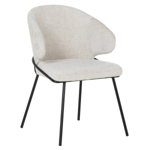 Стилен Трапезен стол RENO в бежово