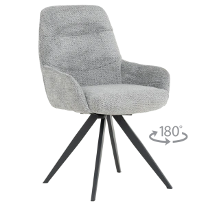 Стилен Трапезен Стол ASCOT в Сиво