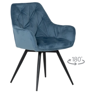 Премиум Трапезен Стол LATINA - Блу