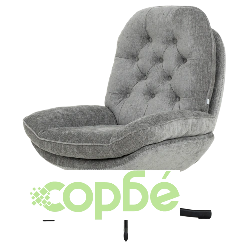 Кресло BRAGA в сиво ➤ топ цена ➤ sorbe.bg