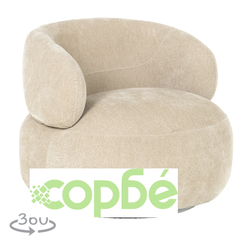 Луксозно кресло INGRID с pet friendly дамаска ➤ топ цена ➤ sorbe.bg