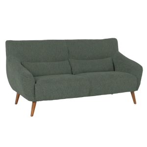 Елегантно триместно канапе ZONGO в маслено зелено