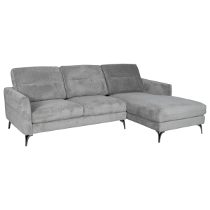 Сив Ъглов Диван INGA V11