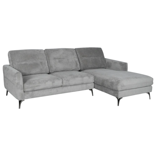 Сив Ъглов Диван INGA V11 ➤ топ цена ➤ sorbe.bg