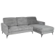 Сив Ъглов Диван INGA V11