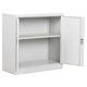 Метален шкаф Comfortino CR-1233 E - сив 