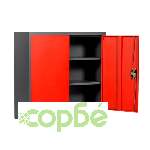 Comfortino CR-1239 E L SAND - Метален шкаф за документи в червено и графит ➤ топ цена ➤ sorbe.bg