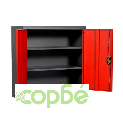 Comfortino CR-1239 E L SAND - Метален шкаф за документи в червено и графит ➤ топ цена ➤ sorbe.bg