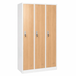 Метален Офис Шкаф Comfortino CR-1242 J - Бяло-Буков Дизайн