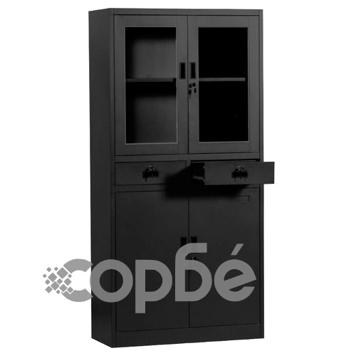 Метален шкаф Comfortino CR-1247 L SAND - черен ➤ топ цена ➤ sorbe.bg