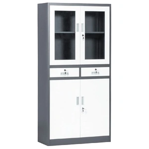 Метален шкаф Comfortino CR-1247 Е SAND - бял - графит