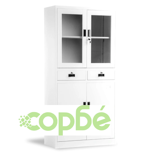 Сив Метален Офис Шкаф Comfortino CR 1247 JZ ➤ топ цена ➤ sorbe.bg
