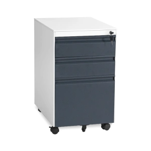 Графит - сив контейнер за офис Comfortino CR-1249 L SAND