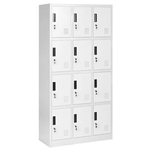 Метален шкаф Comfortino CR-1258 J - сив