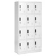 Метален шкаф Comfortino CR-1258 J - сив Метален шкаф Comfortino CR-1258 J - сив