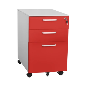 Контейнер за офис Comfortino CR-1273 L SAND - червен