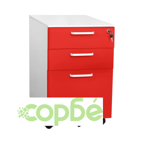 Контейнер за офис Comfortino CR-1273 L SAND - червен ➤ топ цена ➤ sorbe.bg