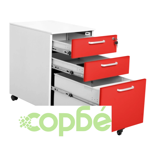 Контейнер за офис Comfortino CR-1273 L SAND - червен ➤ топ цена ➤ sorbe.bg