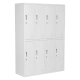 Метален Гардероб Comfortino CR-1276 K - 8 отделения, сив