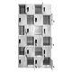 Метален шкаф Comfortino  CR-1277 - сив
