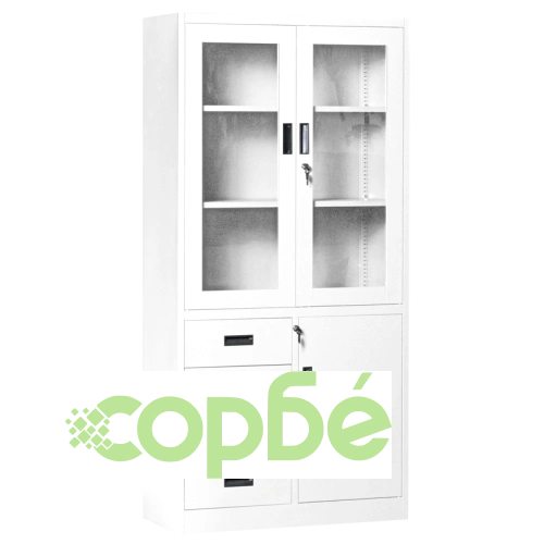 Метален шкаф за документи Comfortino CR-1278 J - сив цвят ➤ топ цена ➤ sorbe.bg